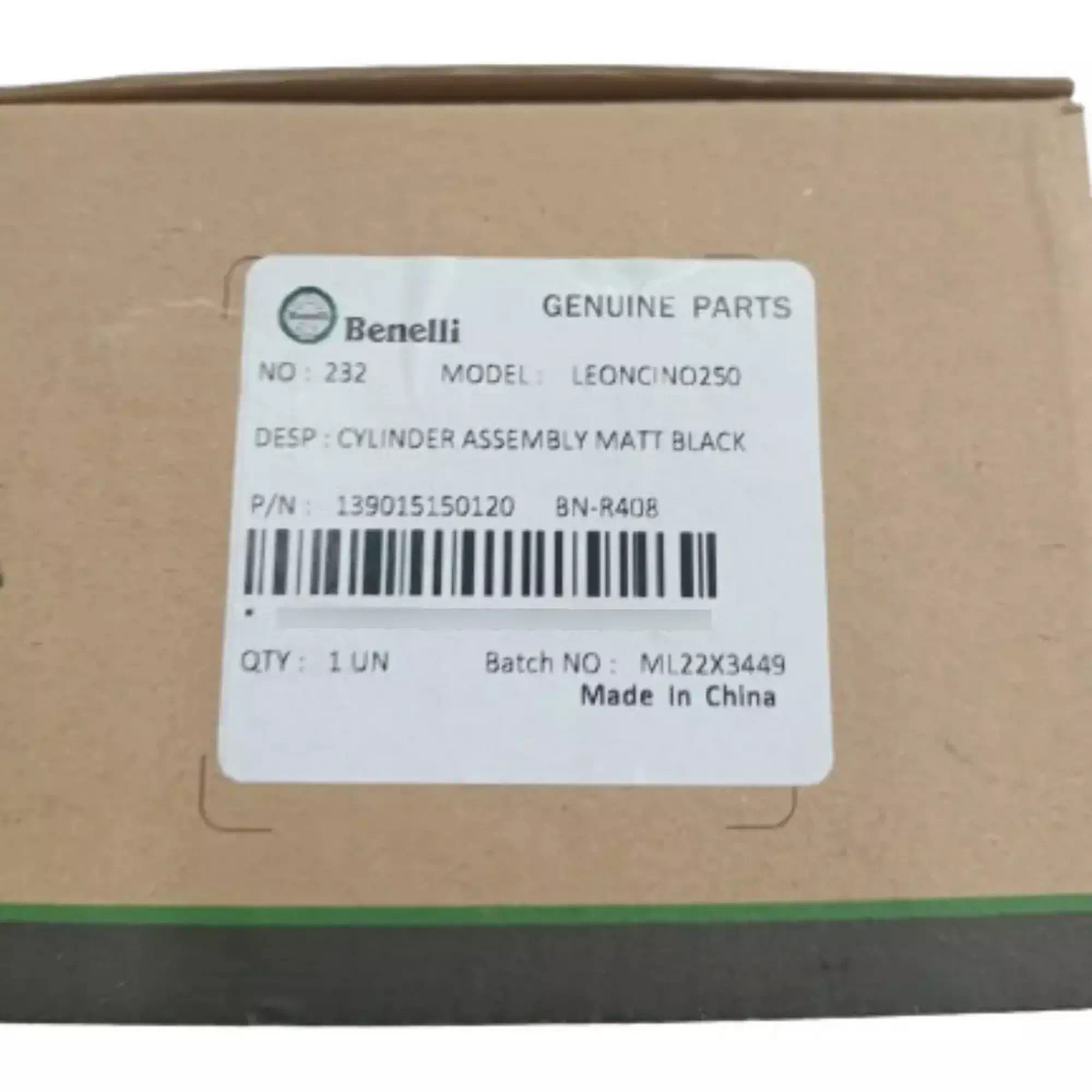 BENELLI LEONCINO 250 SİLİNDİR #KM 84717